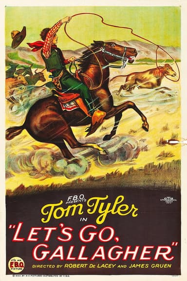 Let's Go, Gallagher poster