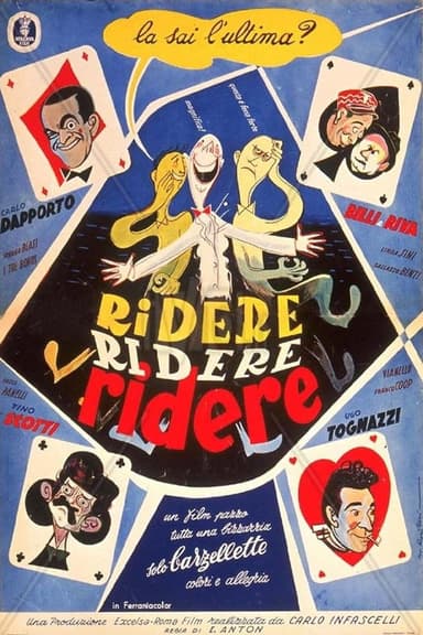 Ridere! Ridere! Ridere! poster