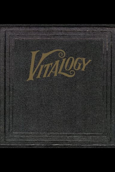 Pearl Jam: Vitalogy poster