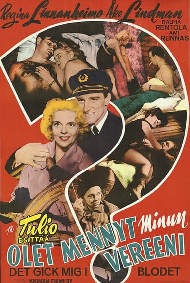 Olet mennyt minun vereeni poster