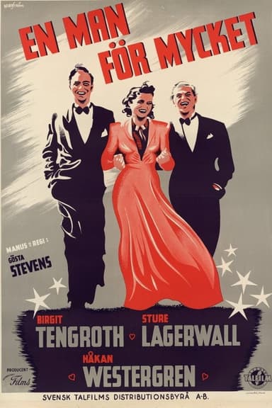 En man för mycket poster