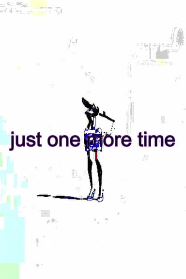 just one more time poster