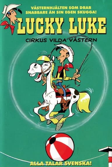 Lucky Luke - Cirkus Vilda Västern poster