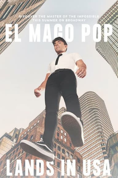 El Mago Pop Lands in USA poster