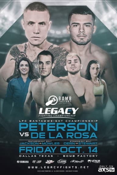 Legacy Fighting Championship 61: Jackson vs. Mowles poster