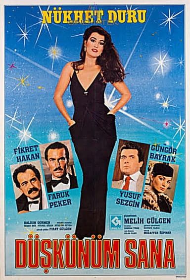 Düşkünüm Sana poster