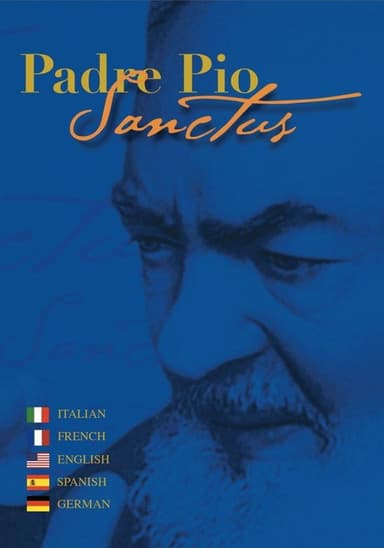 Padre Pio Sanctus poster
