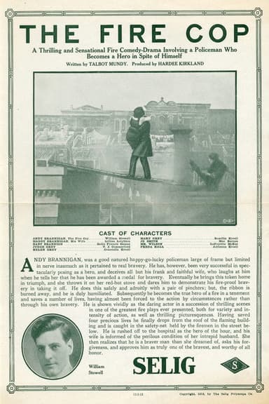 The Fire Cop poster