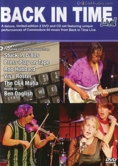 Back in Time Live! poster