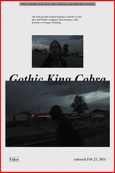 Gothic King Cobra poster