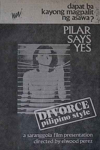 Divorce: Pilipino Style poster