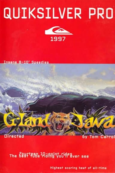 Quiksilver Pro G-Land 1997 poster