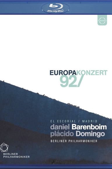Europakonzert 1992 from Madrid poster