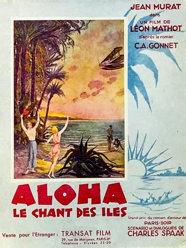 Aloha, the Song of the Islands poster