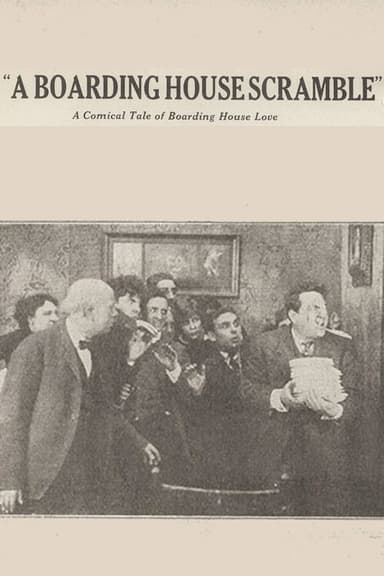 A Boarding House Scramble poster
