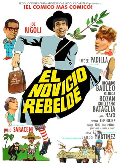 El novicio rebelde poster