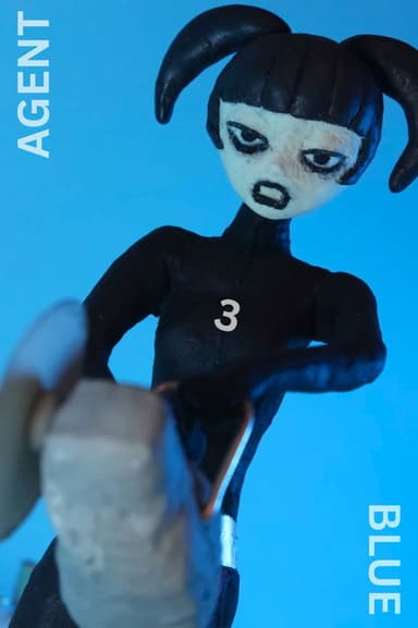 Agent Blue part 3 poster