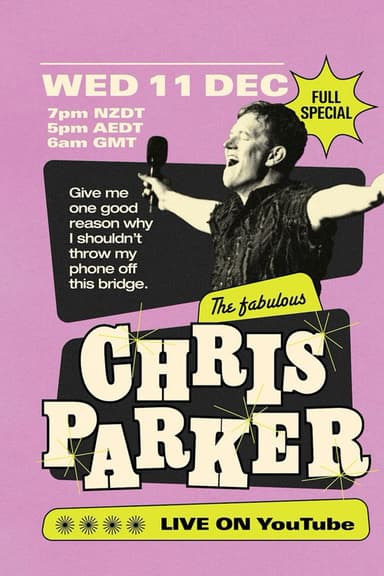 Chris Parker: Give Me One Good Reason Why I Shouldn't Throw My Phone Off This Bridge poster