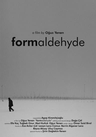 Formaldehyde poster
