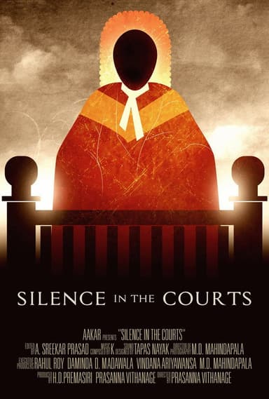 Silence in the Courts poster