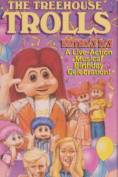 Treehouse Trolls Birthday Day poster