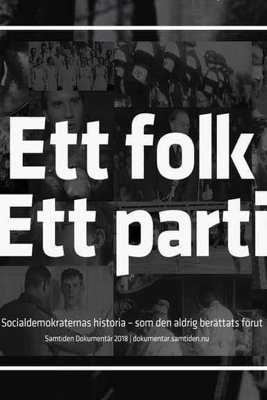 Ett folk, Ett parti poster