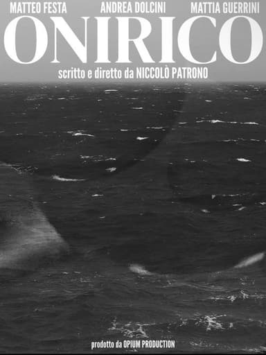 Onirico poster