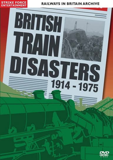 British Train Disasters 1914-1975 poster