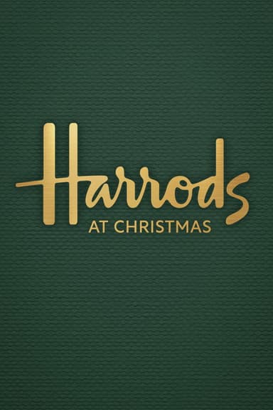 Harrods at Christmas poster
