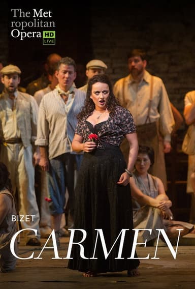 The Metropolitan Opera: Carmen (... not complete and two fold) poster