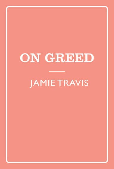 Seven Sins: Greed poster