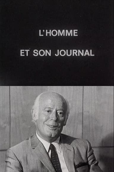 L’Homme et son journal poster