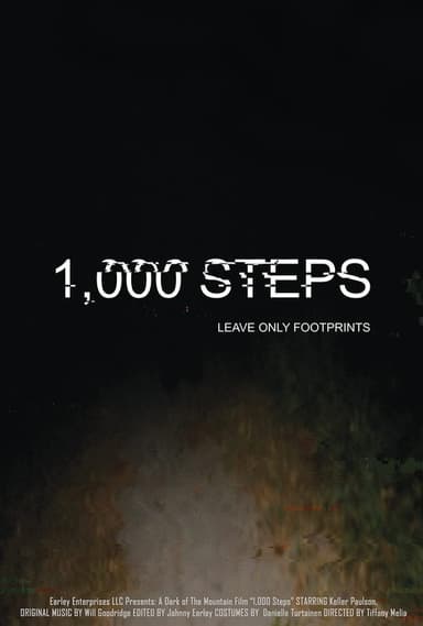 1,000 Steps poster