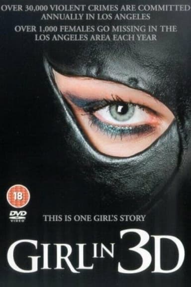 Girl in 3D poster