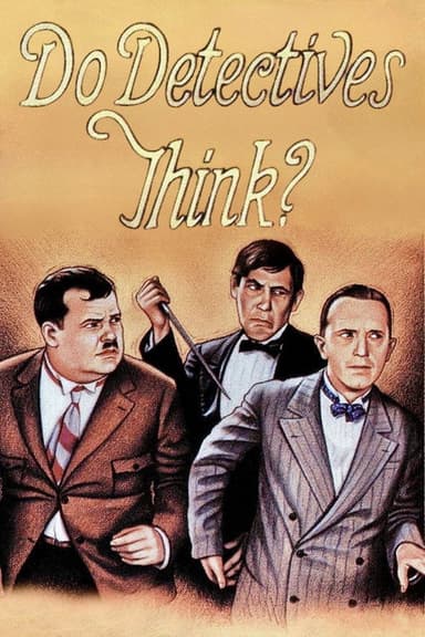 Do Detectives Think? poster