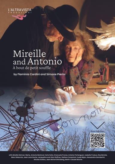 Mireille and Antonio. À bout de petit souffle. poster