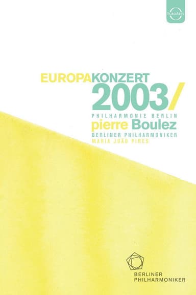 Europakonzert 2003 from Lisbon poster