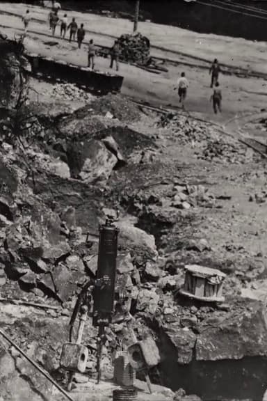 A Blast at the Solvay Quarries poster