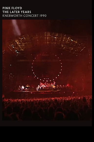 Pink Floyd: Knebworth Concert 1990 poster