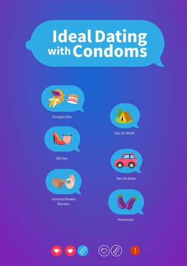 Ideal Dating With Condoms poster