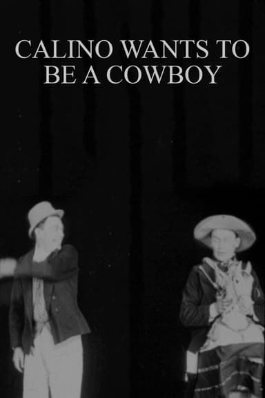 Calino Wants to Be a Cowboy poster