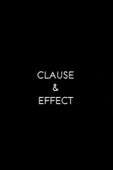 Clause and Effect poster