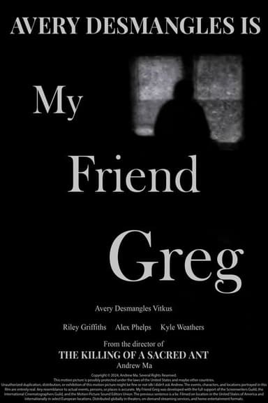 My Friend Greg poster