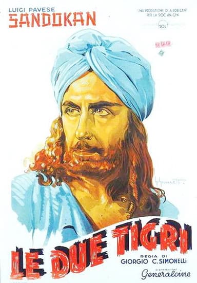 Le due tigri poster