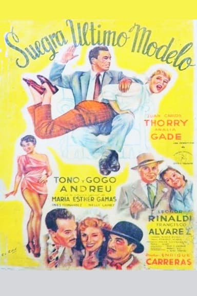 Suegra último modelo poster