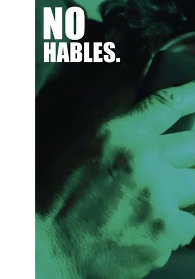 No Hables poster
