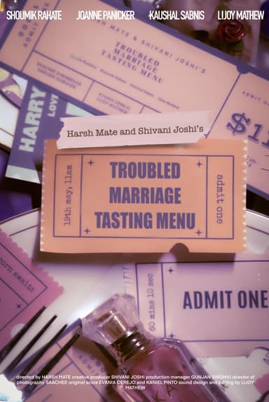 Troubled Marriage Tasting Menu poster