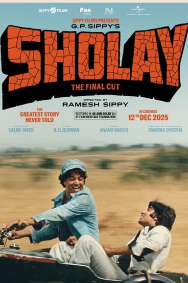Sholay: The Final Cut poster