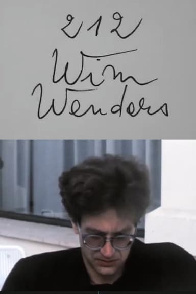 Cinématon n°212 : Wim Wenders poster