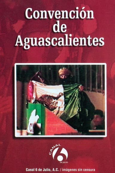 Convención de Aguascalientes poster